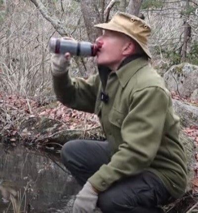 Water Filter Bottle for Hiking